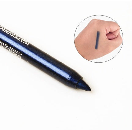 Wine Red Green Blue Purple Silver Eyeliner Eye And Eye Multi-use Eye Shadow Lipstick Eyebrow Pencil
