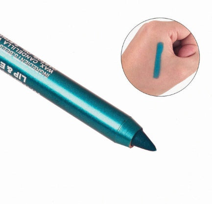 Wine Red Green Blue Purple Silver Eyeliner Eye And Eye Multi-use Eye Shadow Lipstick Eyebrow Pencil