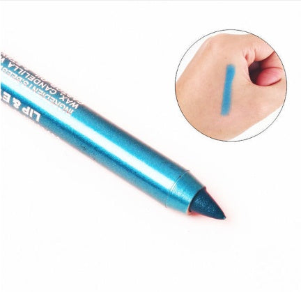 Wine Red Green Blue Purple Silver Eyeliner Eye And Eye Multi-use Eye Shadow Lipstick Eyebrow Pencil