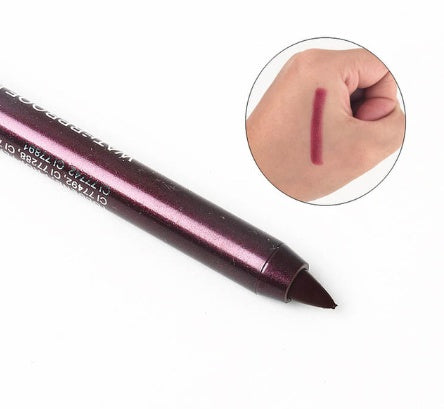 Wine Red Green Blue Purple Silver Eyeliner Eye And Eye Multi-use Eye Shadow Lipstick Eyebrow Pencil