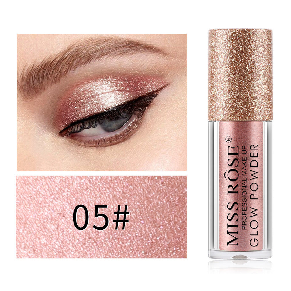 Waterproof Roller Eyeshadow Powder Monochrome Glitter Beads