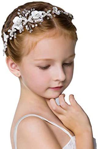 Wedding Flower Girl And Bridesmaid Hair Accessories Bride's Headdress
