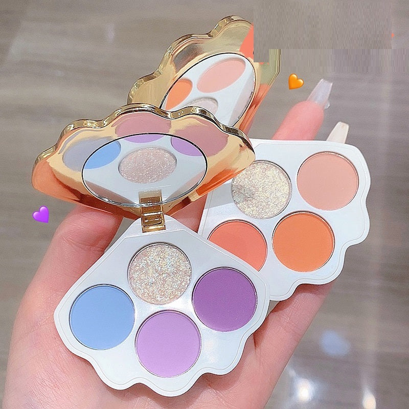 Whitening And Easy Coloring Eye Shadow Quad Plate